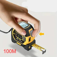 Steel Laser Measuring Ruler - 100M