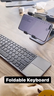 Foldable Wireless Bluetooth Keyboard