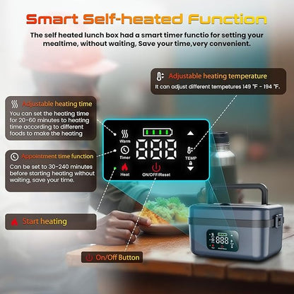 Cordless Electric Heated Lunch Box